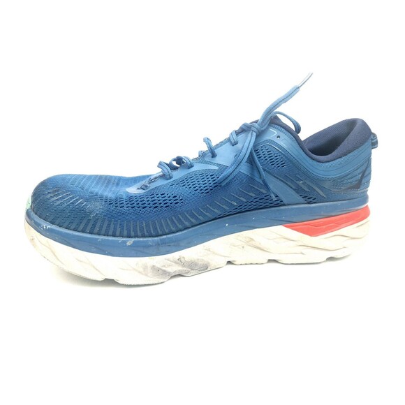 Hoka One One Bondi 7 Real Teal Blue  Mens 14 Running Shoes Sneakers 1110518 main image 10